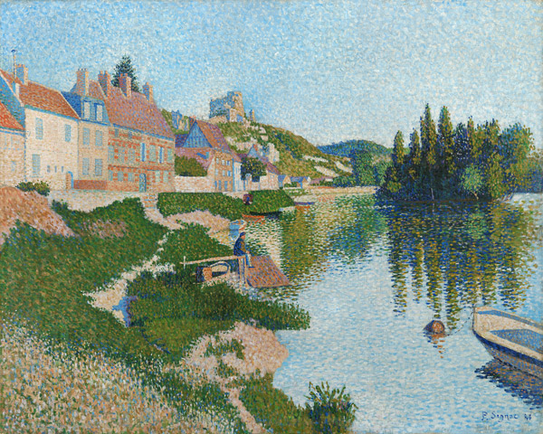 Les Andelys. The Riverbank od Paul Signac