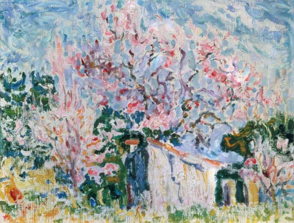 Frühling in der Provence od Paul Signac