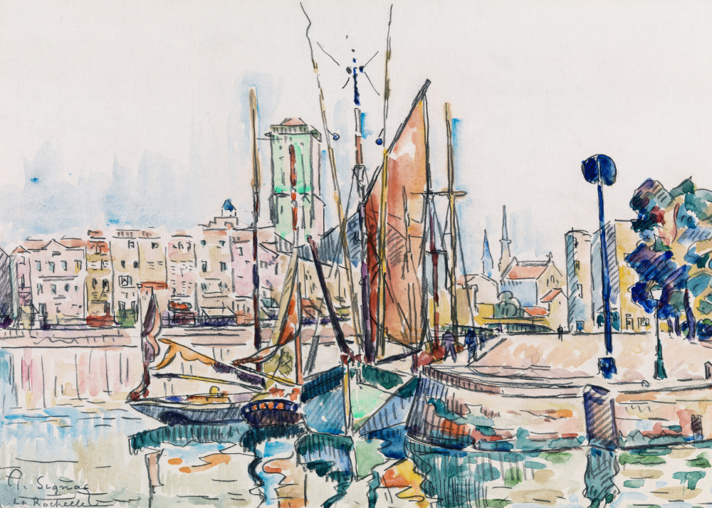 La Rochelle (1911) od Paul Signac