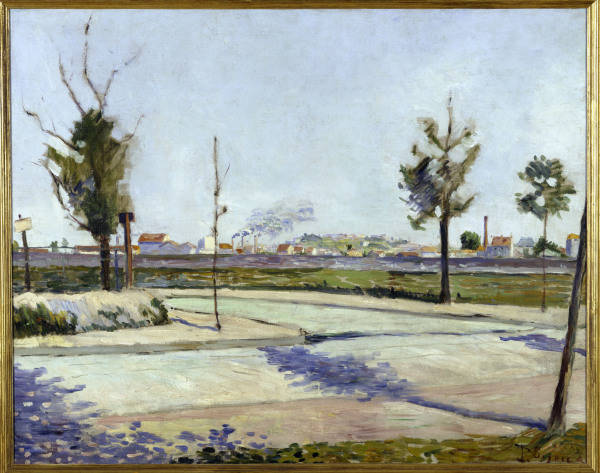 P.Signac, Road to Gennevilliers / 1883 od Paul Signac
