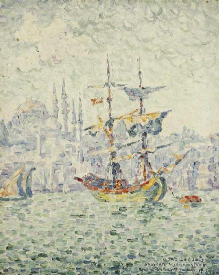 Der Hafen in Konstantinopel