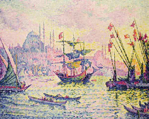 View of Constantinople od Paul Signac