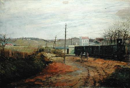 The Station at Argenteuil od Paul Vogler