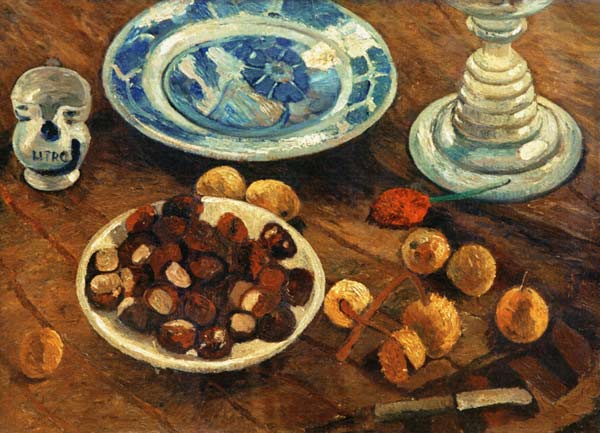 Chestnuts Still Life od Paula Modersohn-Becker
