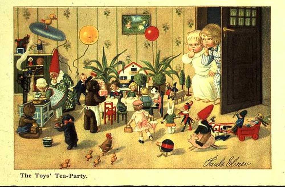 The Toys Tea Party od Pauli Ebner