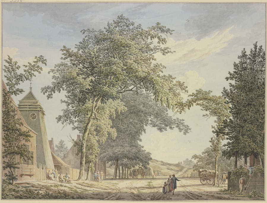 De Buurt Overveen bij Haarlem od Paulus van Liender