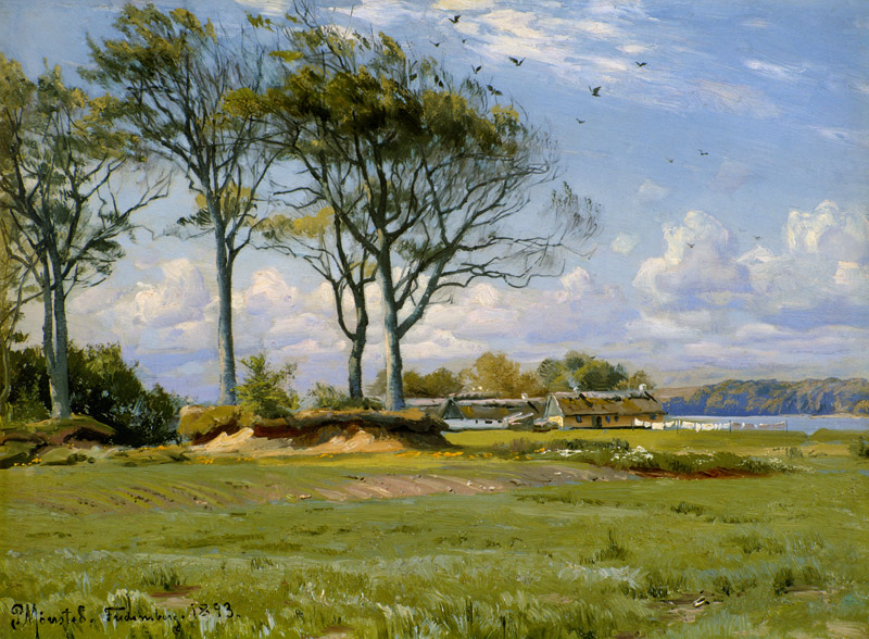 Spring Landscape od Peder Moensted
