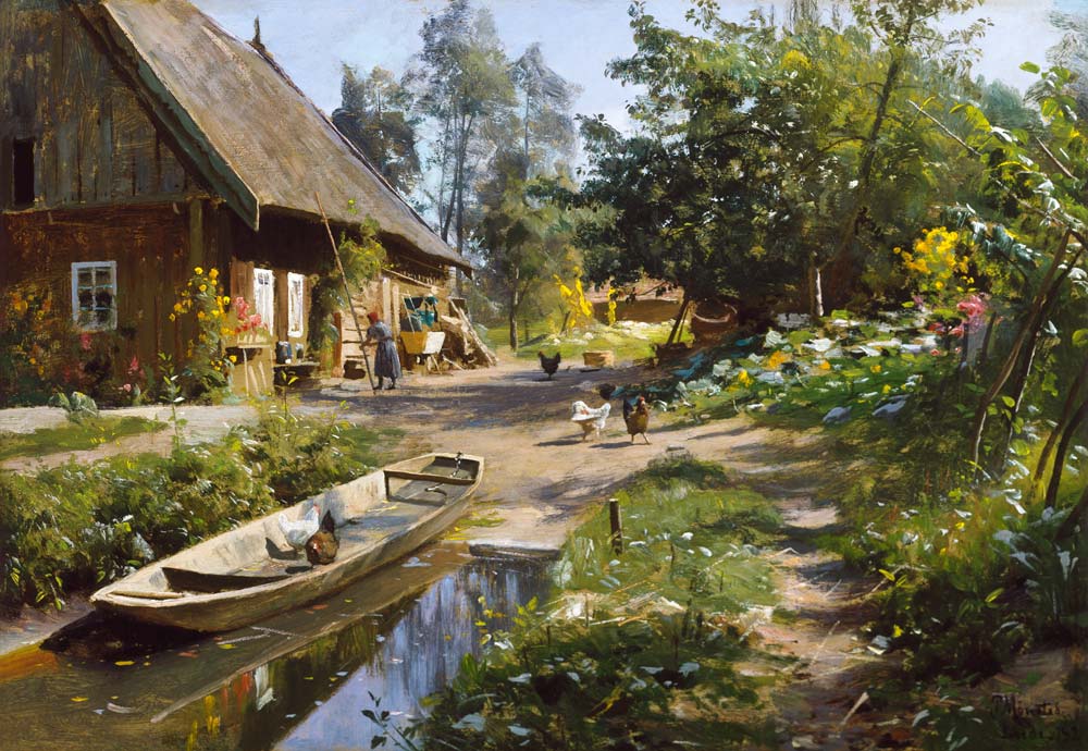 Sunny Day in the Countryside od Peder Moensted