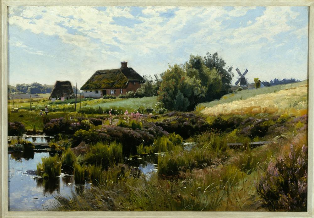 Summer's Day in the Countryside od Peder Moensted