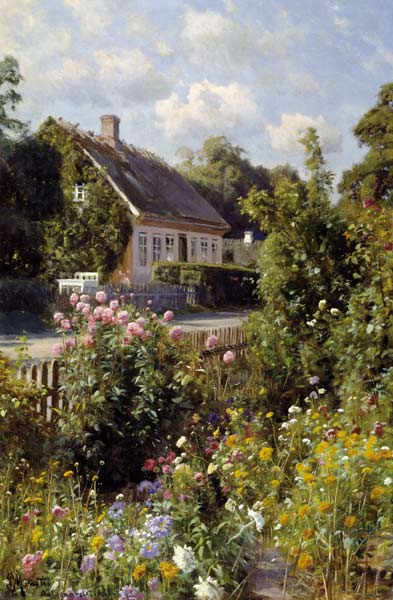 Garden in Bloom od Peder Moensted