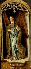 Angel with the crown of thorns Christi. Thomas altar in the cloister S.Thomas, Avila. od Pedro Berruguete