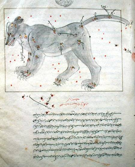 The Great Bear, from the Book of the Stars after El Hussein od Persian School