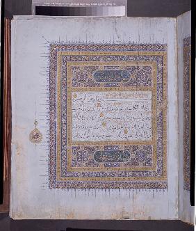 Manuscript of a Koran