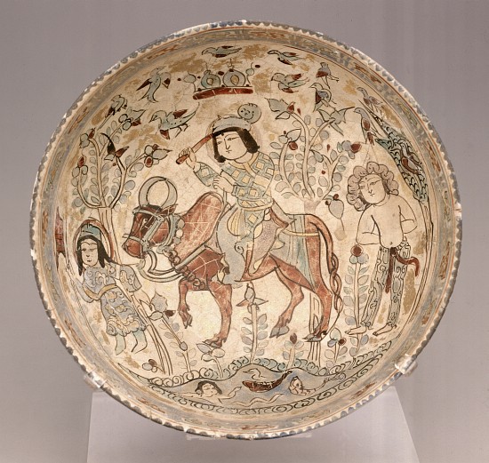 Mina'i Bowl, early 13th century od Persian School