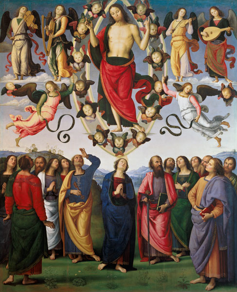 The Ascension Day Christi. od Perugino (eigentl. Pierto di Cristoforo Vanucci)