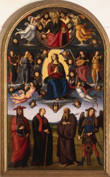 Assumption of Virgin Mary / Perugino od Perugino (eigentl. Pierto di Cristoforo Vanucci)