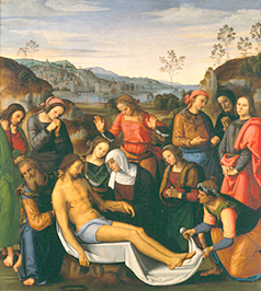 Die Beweingung Christi. od Perugino (eigentl. Pierto di Cristoforo Vanucci)