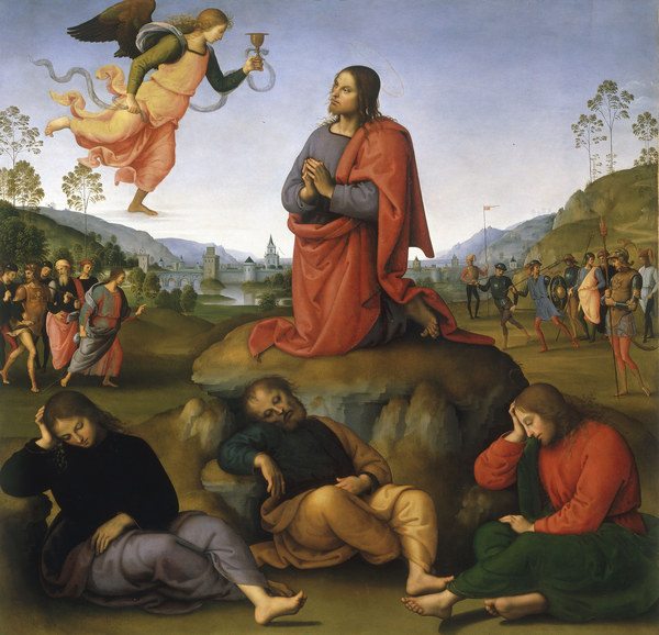 Perugino, Christ on Mount of Olives od Perugino (eigentl. Pierto di Cristoforo Vanucci)
