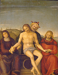 Pietà. od Perugino (eigentl. Pierto di Cristoforo Vanucci)