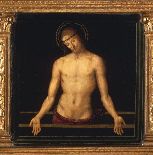 Pietro Perugino / Christ in the Tomb od Perugino (eigentl. Pierto di Cristoforo Vanucci)