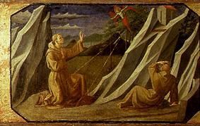 The Stigmatisation of the St. Franziskus. od Pesellino Francesco di Stefano