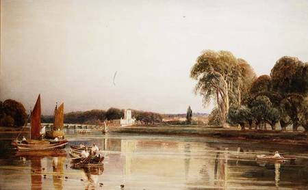 Cookham on Thames, Berkshire od Peter de Wint