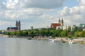 Stadtansicht Magdeburg