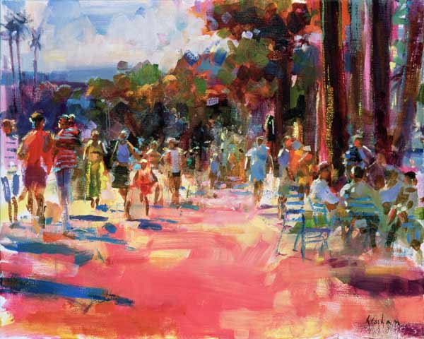 All Summer in a Day (oil on canvas)  od Peter  Graham