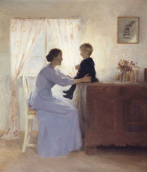 Mutter und Kind od Peter Ilstedt