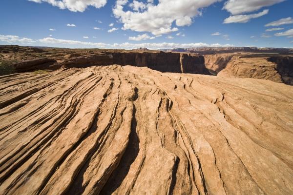 Roter Sandstein blauer Himmel Arizona US od Peter Mautsch