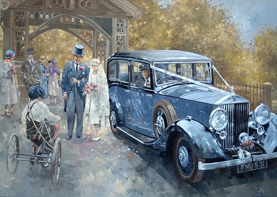 1930s Country Wedding od Peter  Miller
