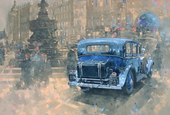 Phantom in Piccadilly (detail) od Peter  Miller