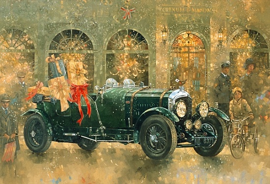 Christmas at Fortnum and Masons od Peter  Miller