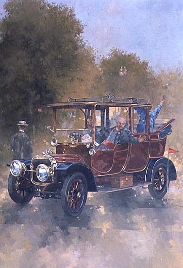 Finish of the Rally, 1997 (oil on canvas)  od Peter  Miller