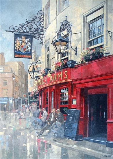 The Kings Arms, Shepherd Market, London od Peter  Miller