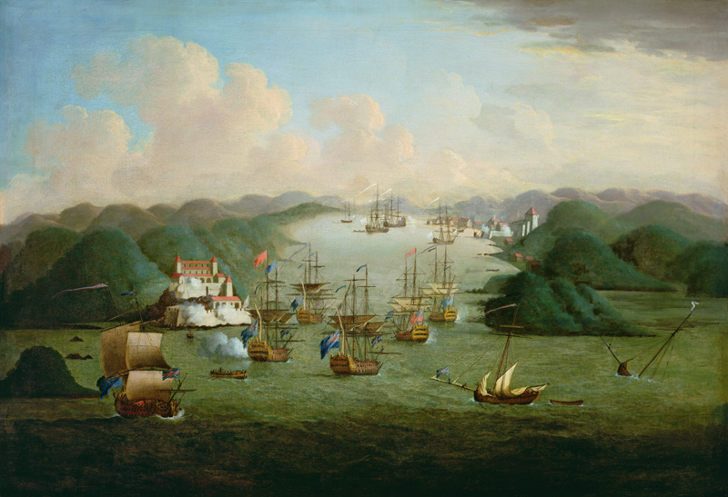 Capture of Porto Bello in 1739 od Peter Monamy