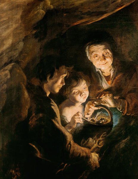 The altos with the coal basin od Peter Paul Rubens