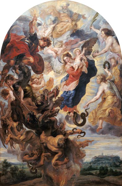 The apocalyptic woman. od Peter Paul Rubens