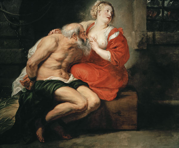 Cimon and Pero od Peter Paul Rubens