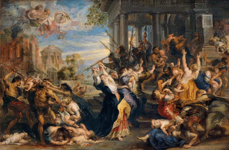 The Bethlehemitische child murder. od Peter Paul Rubens