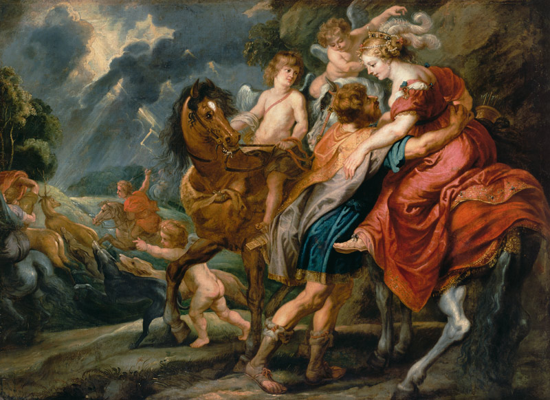 Dido and Aeneas. od Peter Paul Rubens