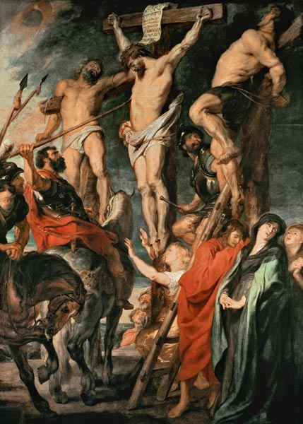 Christ on the Cross between the Two Thieves (The crucifixion) od Peter Paul Rubens