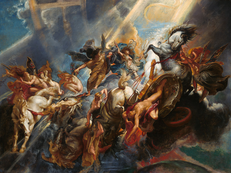 The Fall of Phaethon od Peter Paul Rubens