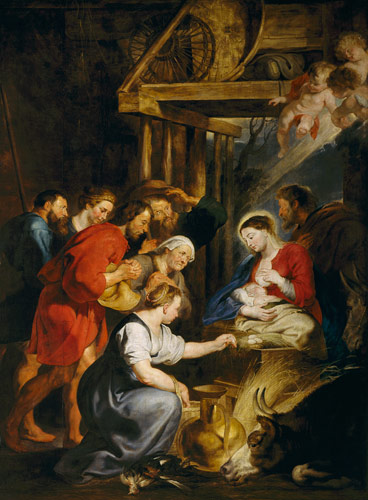 Adoration of the Shepherds od Peter Paul Rubens