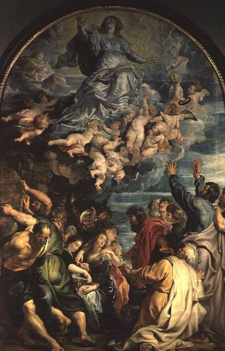 The Assumption of the Virgin Altarpiece od Peter Paul Rubens