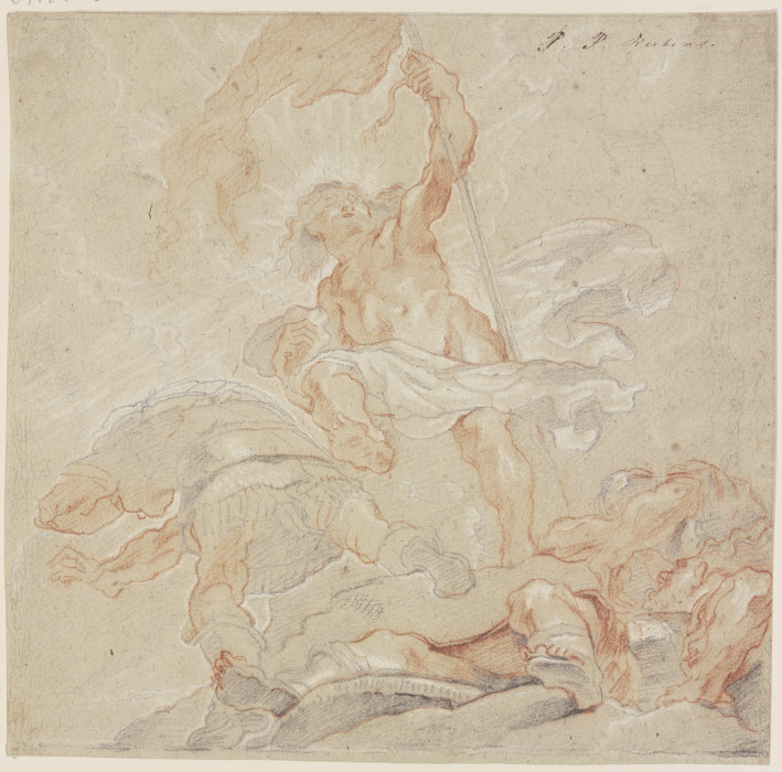 Auferstehung Christi in starker Untersicht od Peter Paul Rubens
