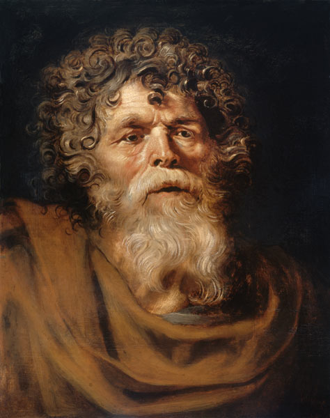 P.P.Rubens, Bärtiger alter Mann od Peter Paul Rubens