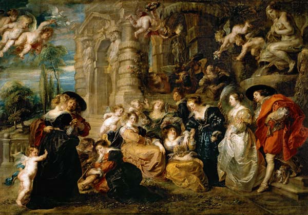 The love garden od Peter Paul Rubens