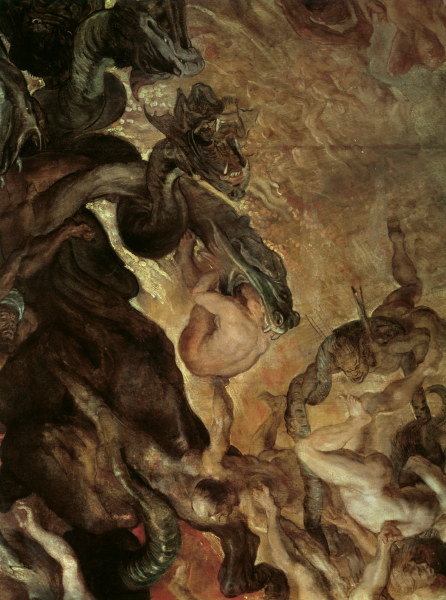 Descent into Hell / Rubens od Peter Paul Rubens