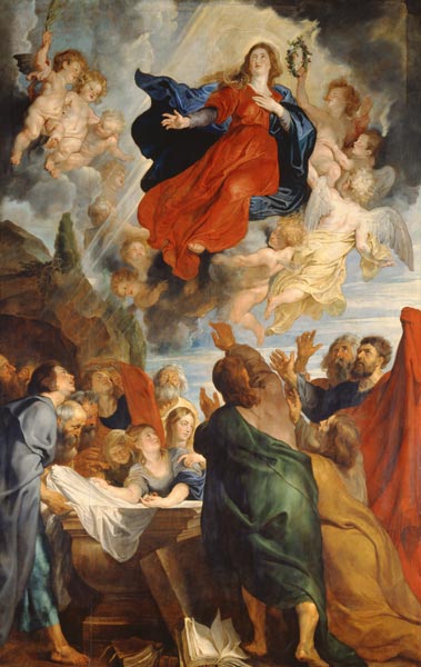 Die Himmelfahrt Mariae. od Peter Paul Rubens